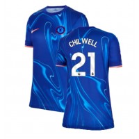 Chelsea Ben Chilwell #21 Hjemmedrakt Dame 2024-25 Kortermet